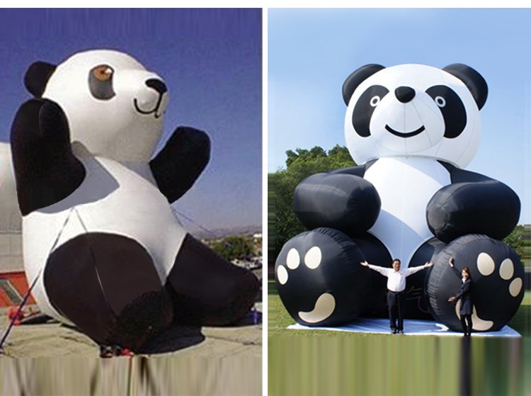 拉萨充气熊猫展示